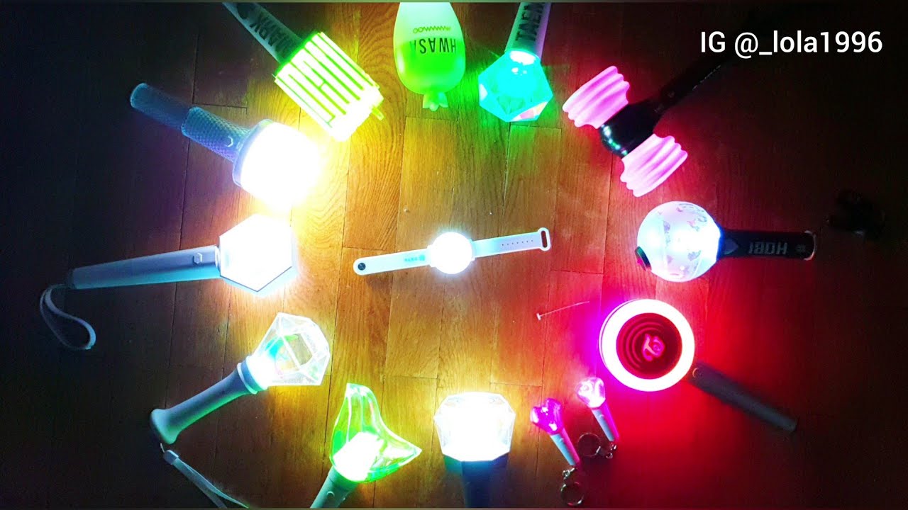 My Kpop lightstick collection 2020 February