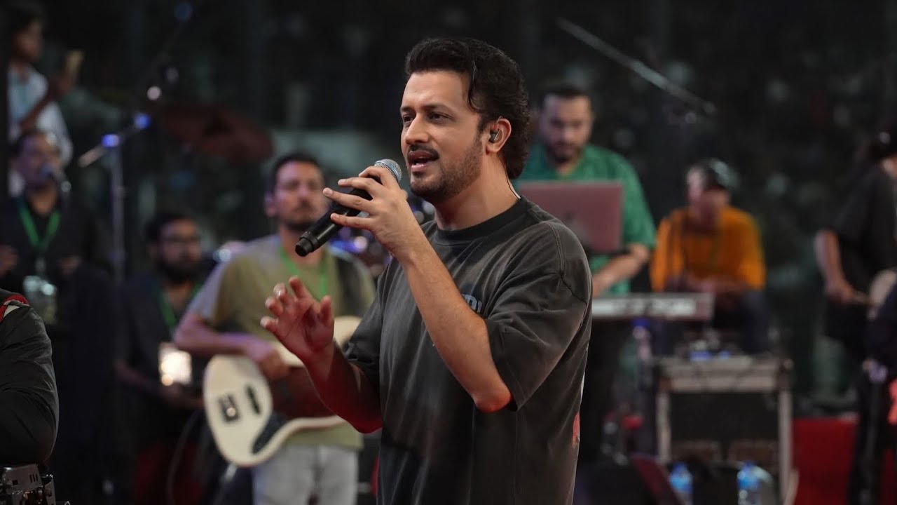 Atif Aslam Live Performance at National Cricket Stadium Karachi. independence Day ( 13 August 2025 )