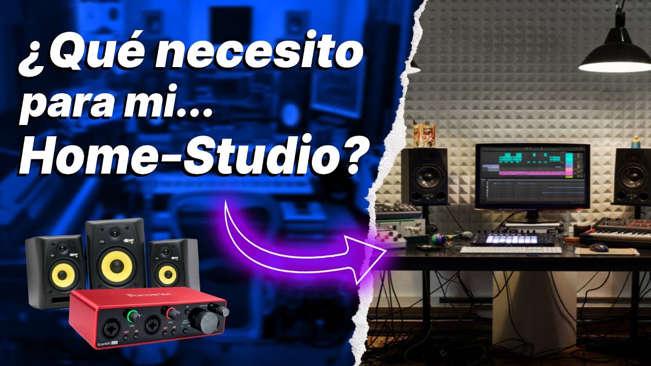 Equipo para producci&oacute;n musical &iquest;Qu&eacute; necesito para mi home studio?