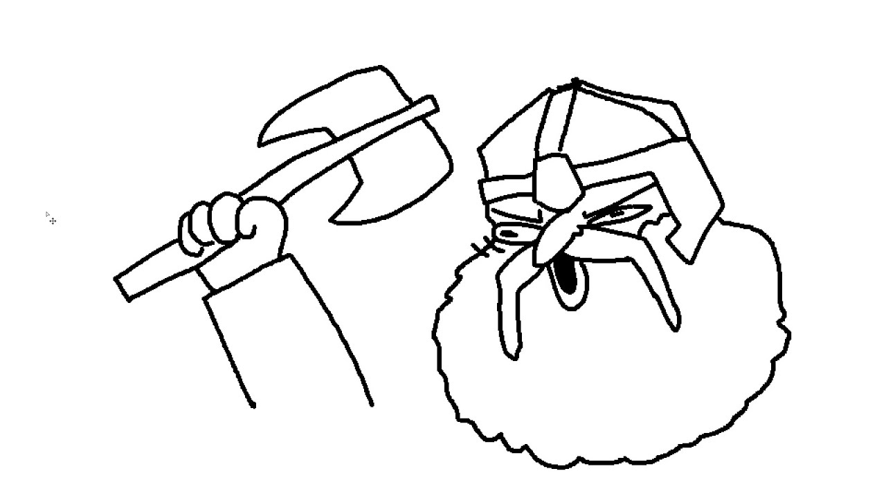 And my sword, and my bow, and my axe, and my fists