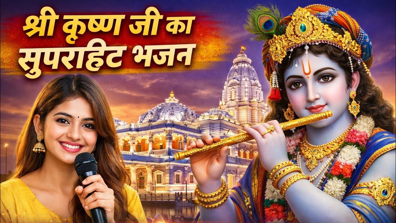 श्री कृष्ण जी का सुपरहिट भजन🙏 | Thursday Special Bhajan | मधुर कृष्ण भक्ति गीत | 🌸 Devlokdhunbhakti🌸