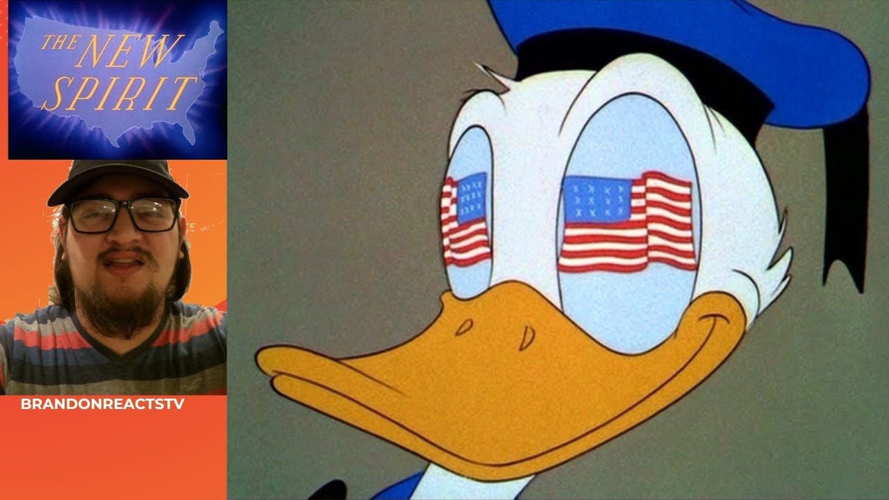 Donald Duck: The New Spirit (1942) – First Time Watching: Can Donald Make Tax Day Feel Patriotic?