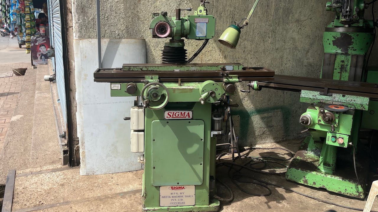 SIGMA TOOL AND CUTTER GRINDER MACHINE contact 9372796227 @heenaenterprises9532