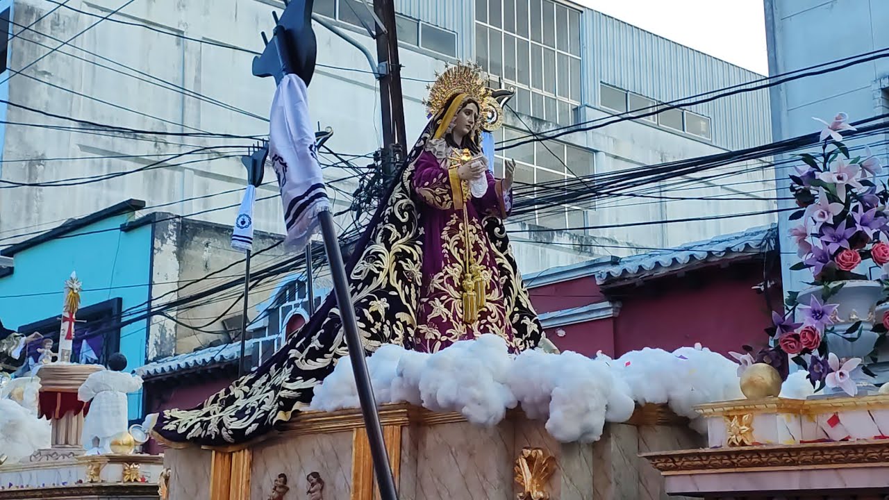 Consagrada Imagen Virgen de Dolores de Candelaria - Jueves Santo 2025