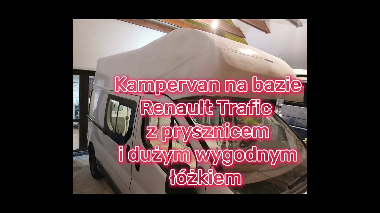 #1 Budowa kampervana. Jak zmieśacić w małym kampervanie prysznic i wygodne duże łóżko?