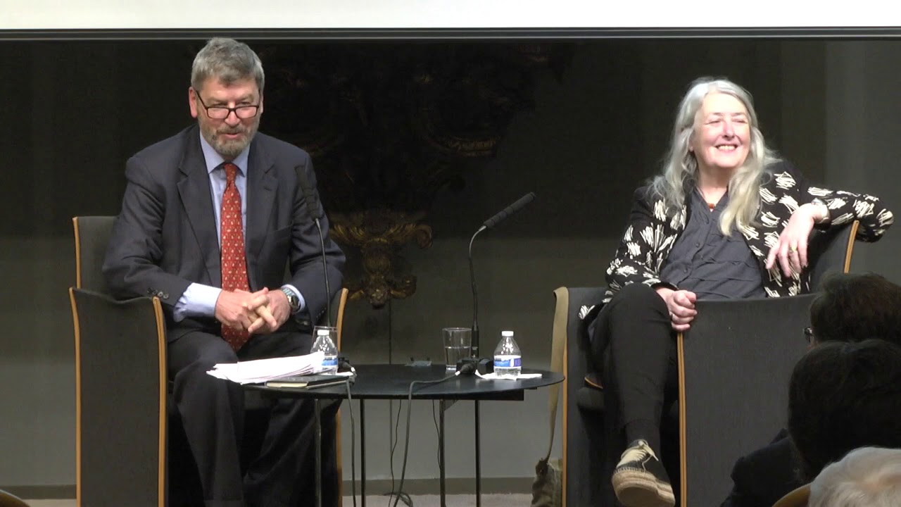 Professor Mary Beard at The American University of Rome's event: 'Why Ancient Rome Matters'