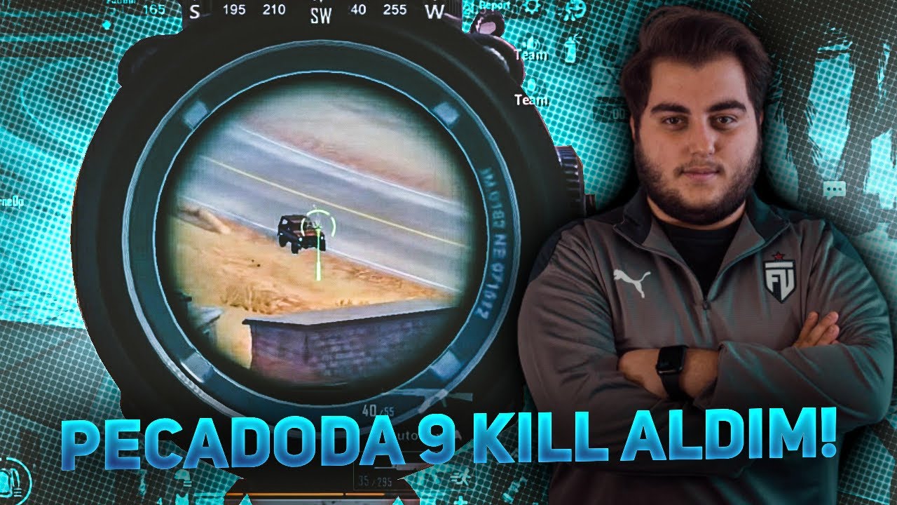 SCRİMDE PECADODA 9 KİLL ALDIM !! 😱 TAKTİKSEL OYUN | PUBG MOBİLE | PMCE