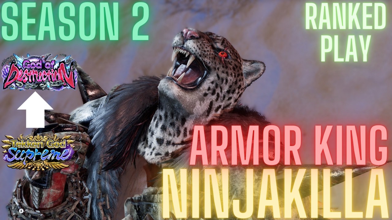 Tekken 8 | NinjaKilla (Armor King) TGS To God Ranked Play