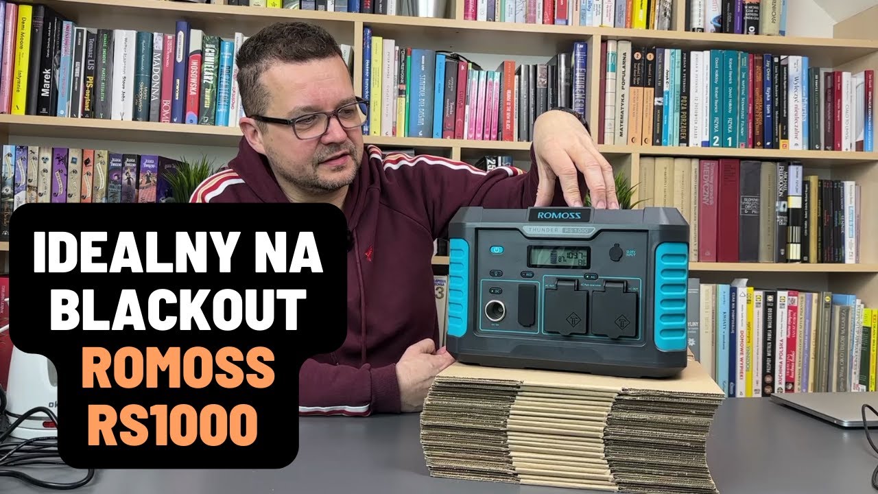 TEST: Idealny na blackout Romoss RS1000  - przenośna elektrownia