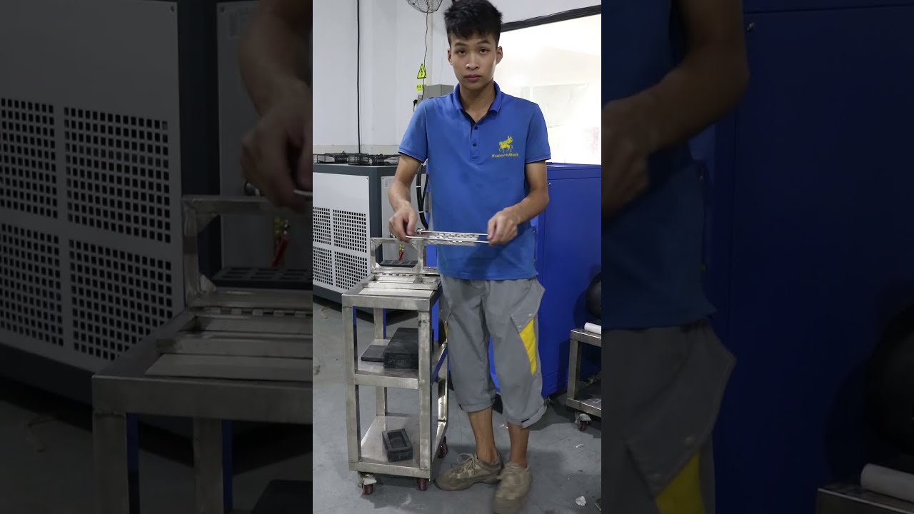 Process of silver bullion making --by SuperbMelt #Shorts #goldbullion#goldbarmakingmachine