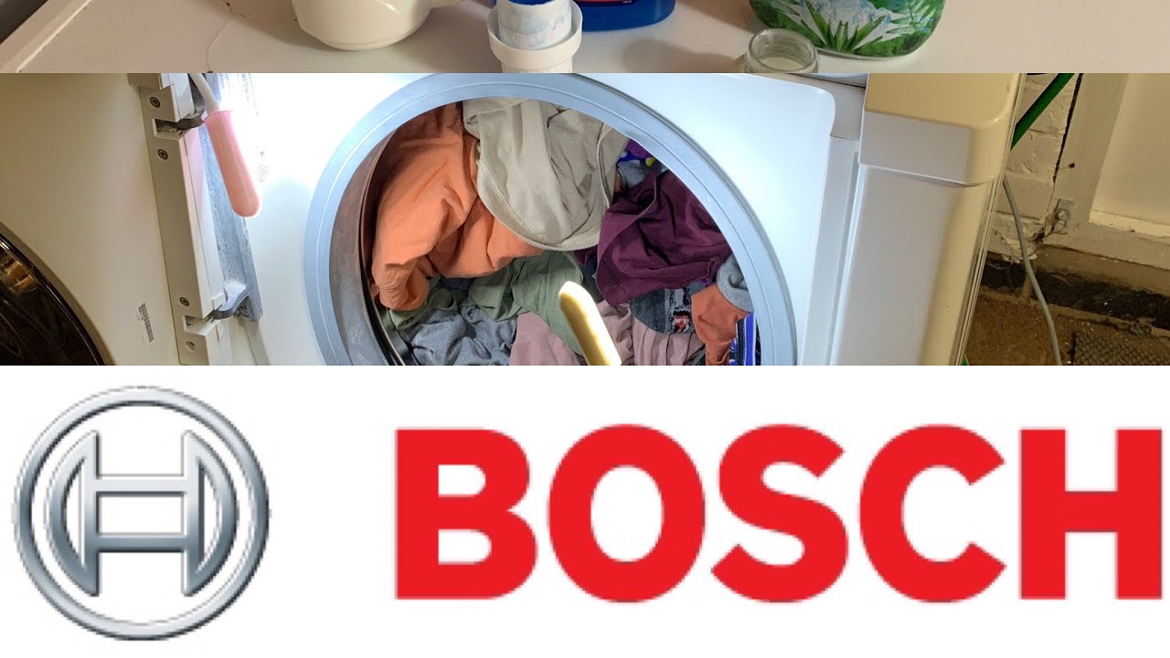 American Bosch Loggix 10, WBB24756GB10, cotton 60°c Intensive Using Ariel Pro @servisslimline