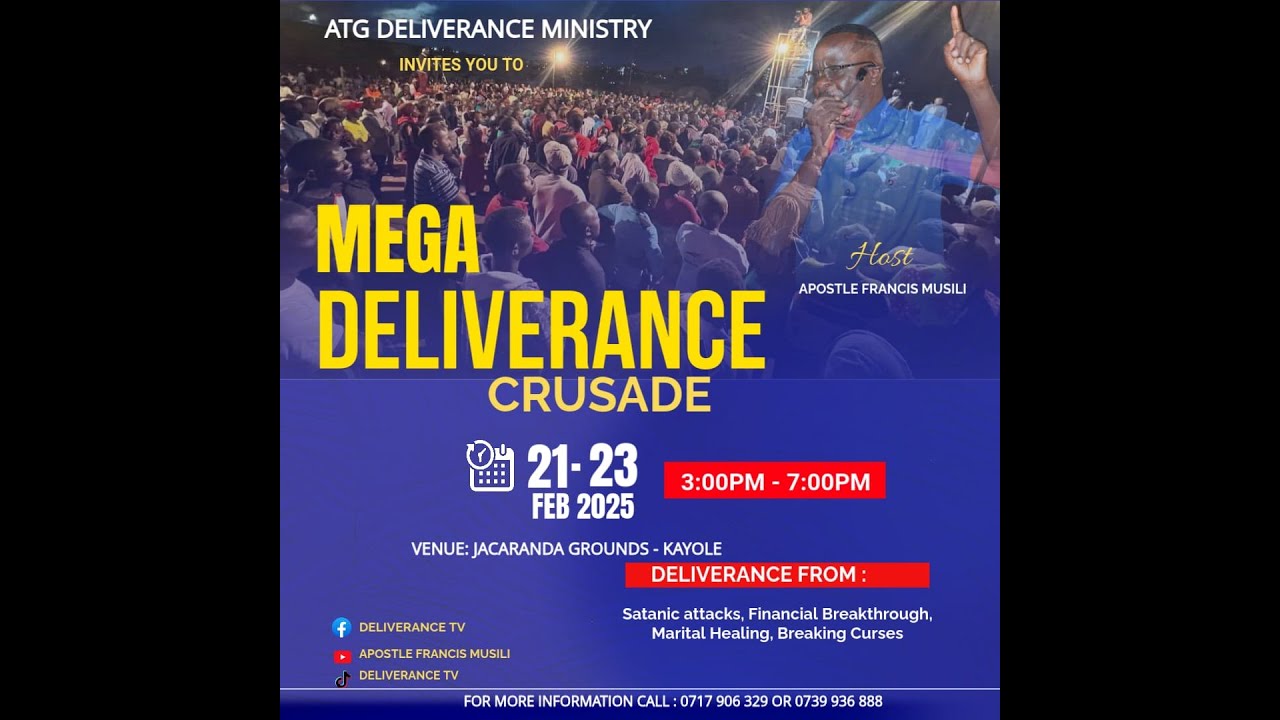 Jacaranda Mega Deliverance Crusade Day 2 / Apostle Francis Musili.