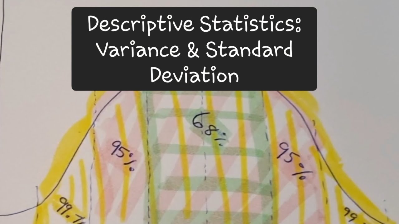 Descriptive Statistics: Variance and Standard Deviation. بالعربي التباين و الإنحراف المعياري