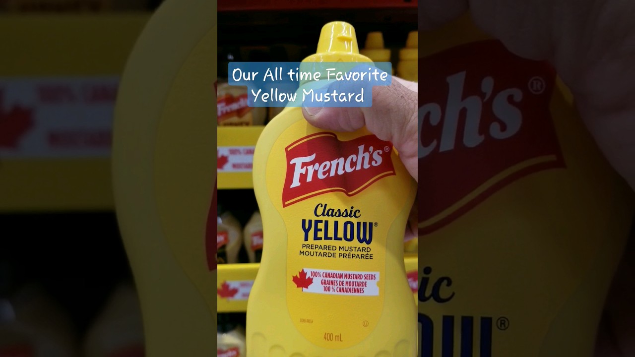 French's Yellow Mustard So Yummy || #French's #yellow #mustard