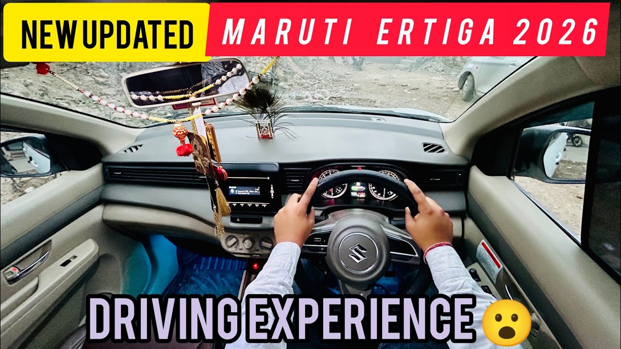 👆 Updated maruti suzuki Ertiga Vxi CNG Driving experience review ⬆️👍 honest review ⬆️