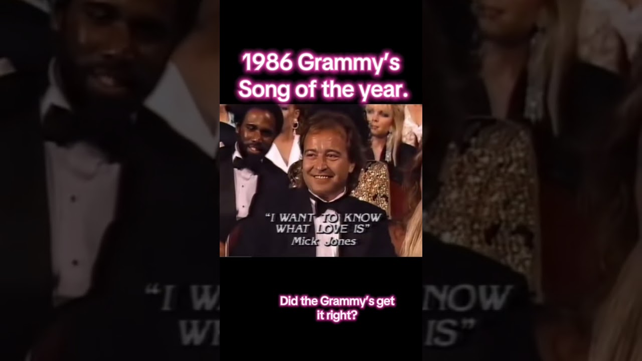 Песня года по версии &laquo;Грэмми&raquo; 1986 года #музыка80-х #песни80-х #грэмми #genx #80-е