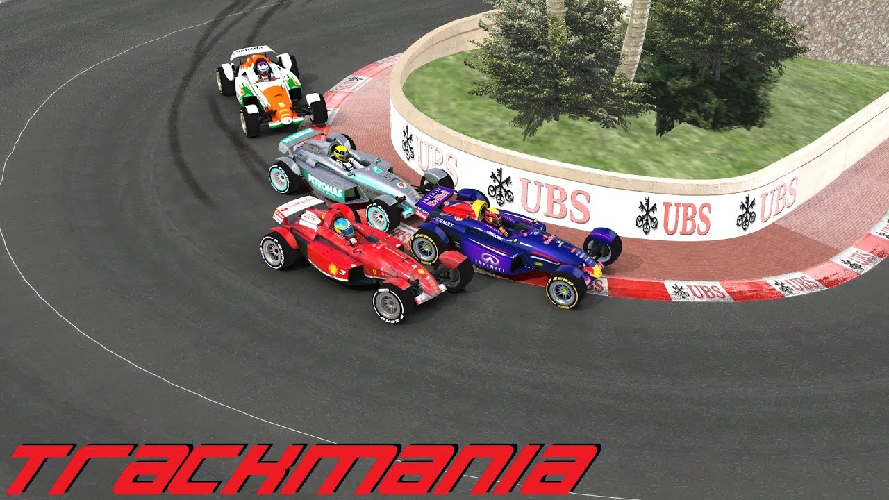 Trackmania 2: Stadium - F1 mod - Monaco 1 dedi (new)