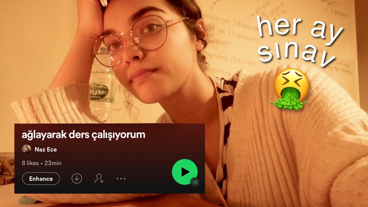 Tıp Fakültesinde *yine* Sınav Haftası 👩🏽‍⚕️ | Ders Çalışma Günlüğüm