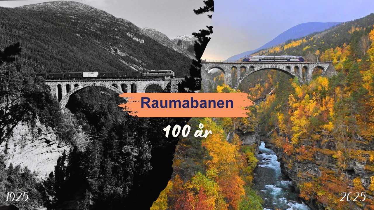 Historien om Raumabanen- en av Europas vakreste togreiser