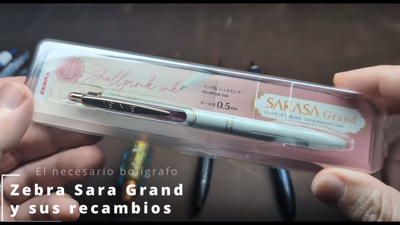El necesario bol&iacute;grafo: recambios para el Zebra Sarasa Grand
