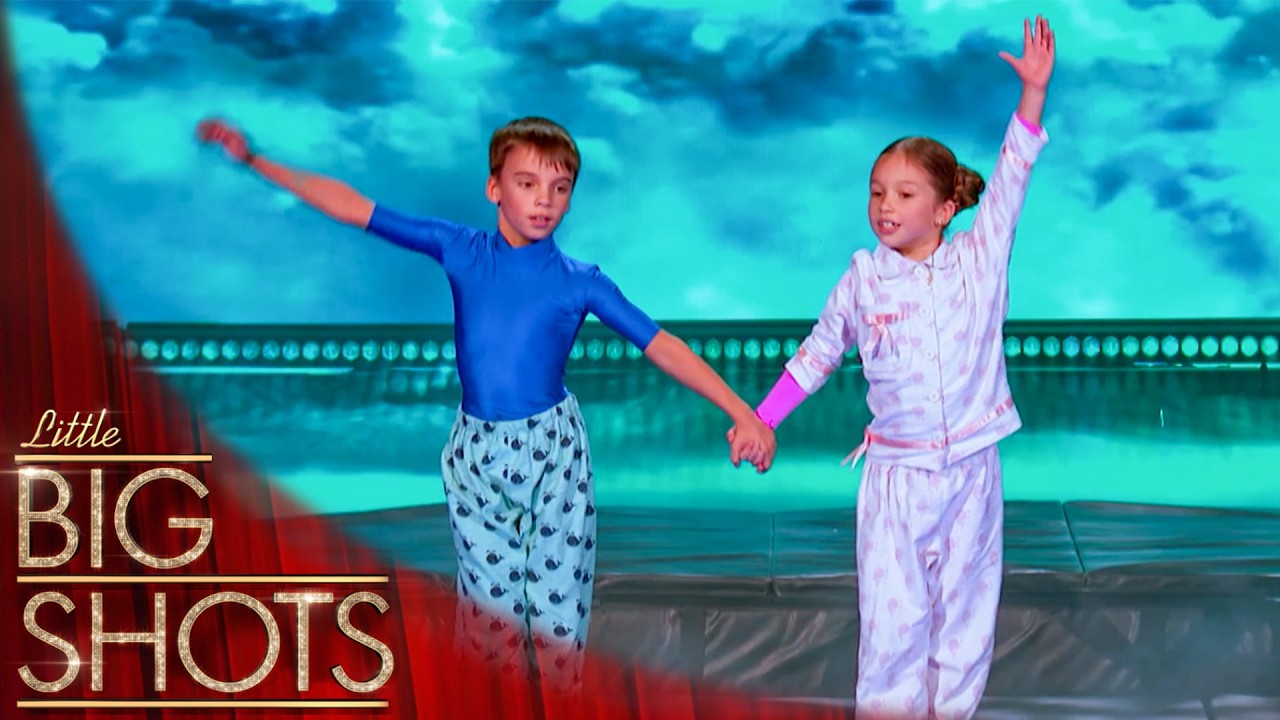 This is What Pure Talent Looks Like: Ukrainian Acrobatic Dance | Little Big Shots
