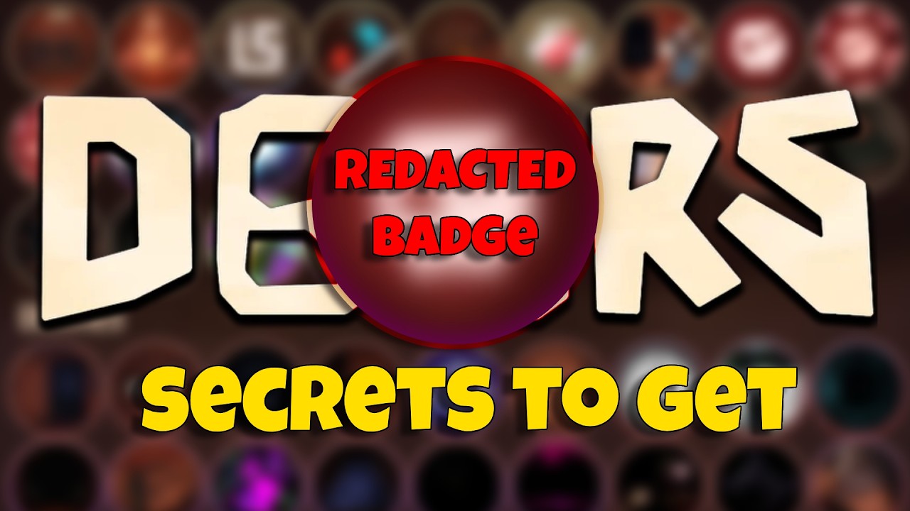 The REDACTED Badge Has ZERO Owners &mdash; The Darkest Mystery In Roblox Doors