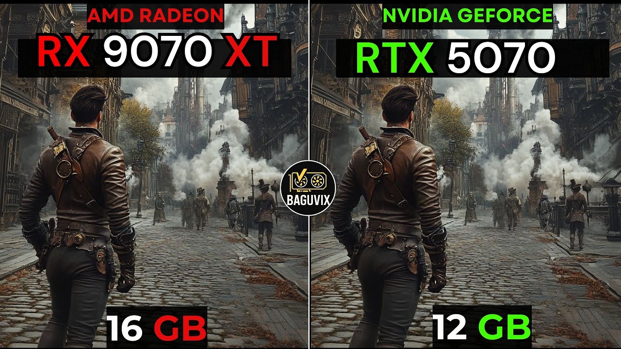 RX 9070 XT VS RTX 5070+ AMD Ryzen™ 7 7800X3D : TEST IN 20 GAMES