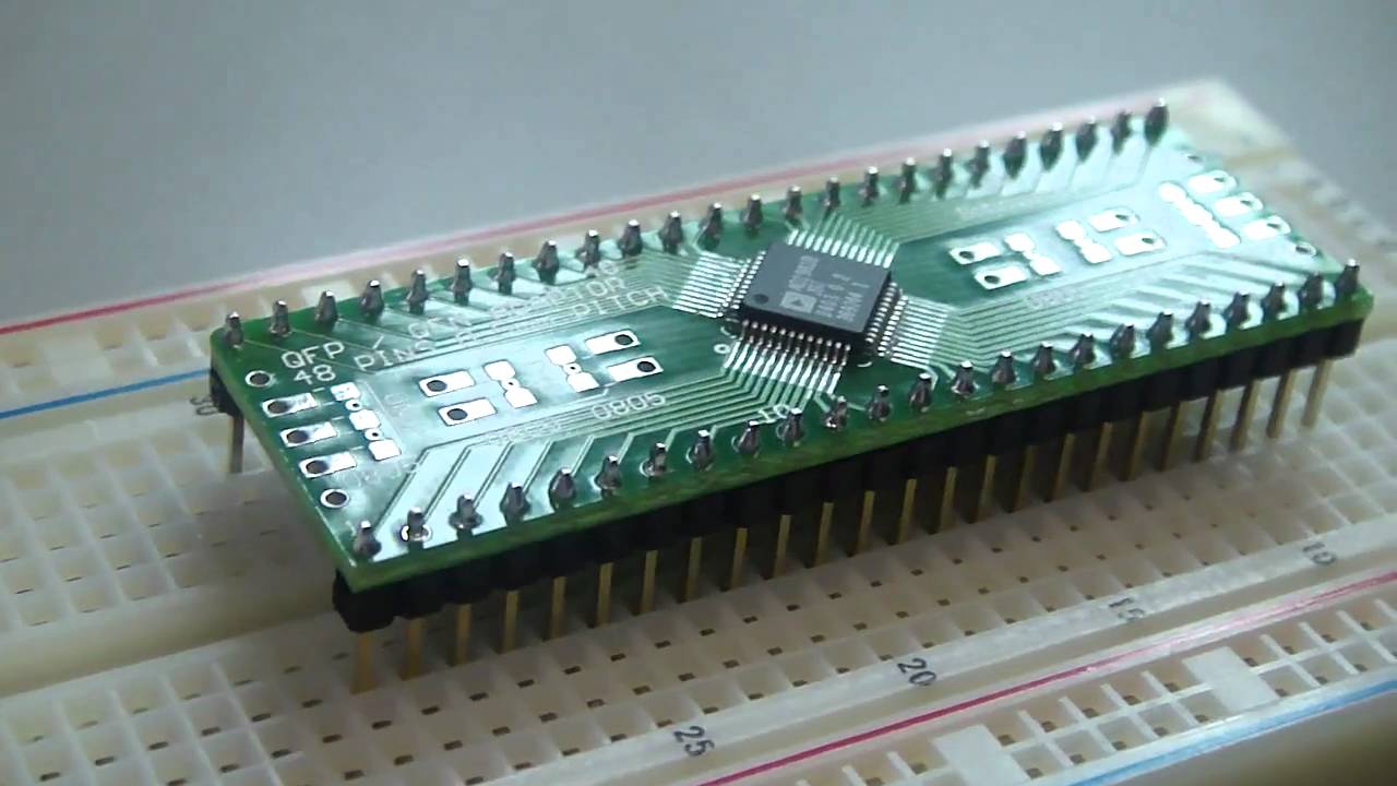 QFP and QFN to DIP for Breadboarding