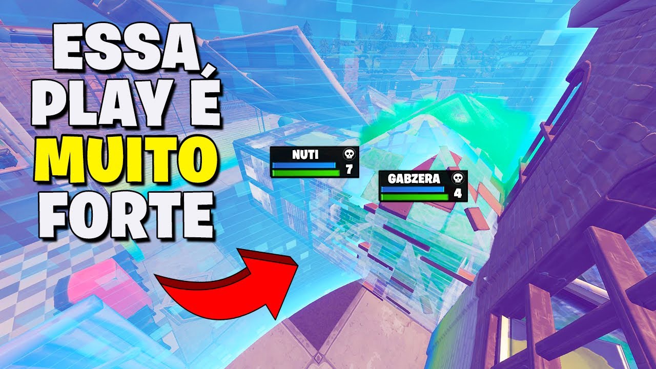Essa PLAY faz esse duo SEMPRE dominar o END GAME dos campeonatos I FORTNITE