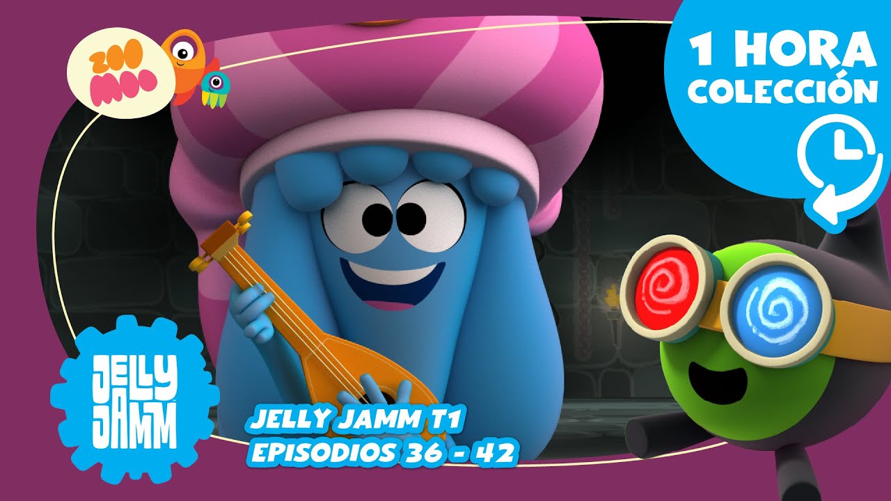 Jelly Jamm Latino América - 1 Hora de Jelly Jamm  Ep  36-42 completos en latino   @jellyjammlatino