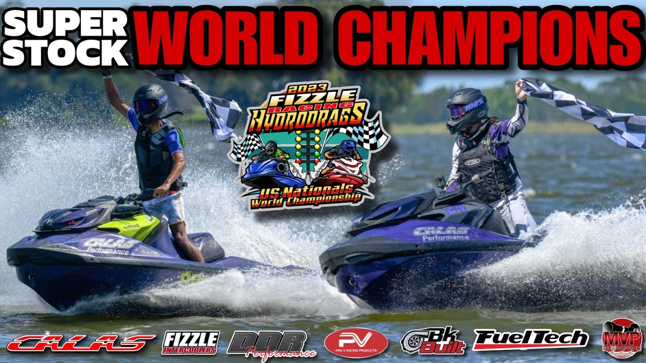 WORLDS FASTEST SEADOO RXPX DRAG RACING AT 2023 HYDRODRAGS | SUPER STOCK CLASS JETSKI DRAG RACING EP3