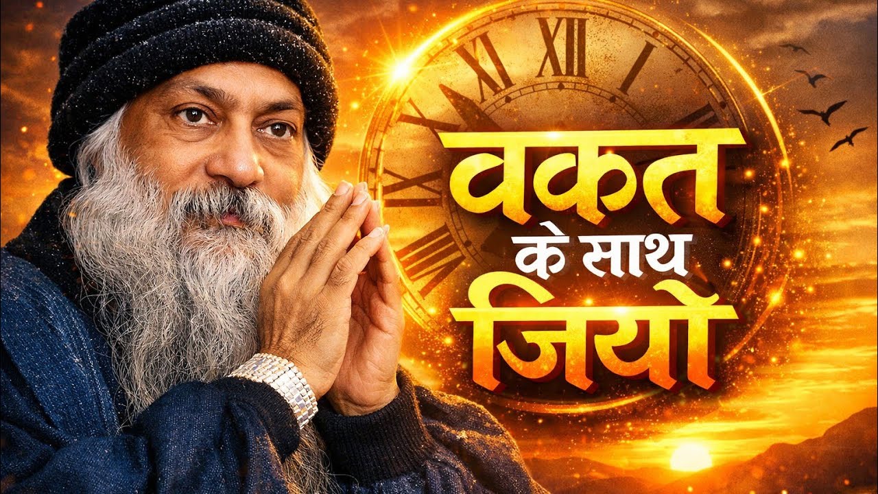 Osho जी कहते है: समय से बड़ा कोई नहीं है। वक़्त के साथ जियो। Happy makar Sankranti 😍😍😍😍 #osho 