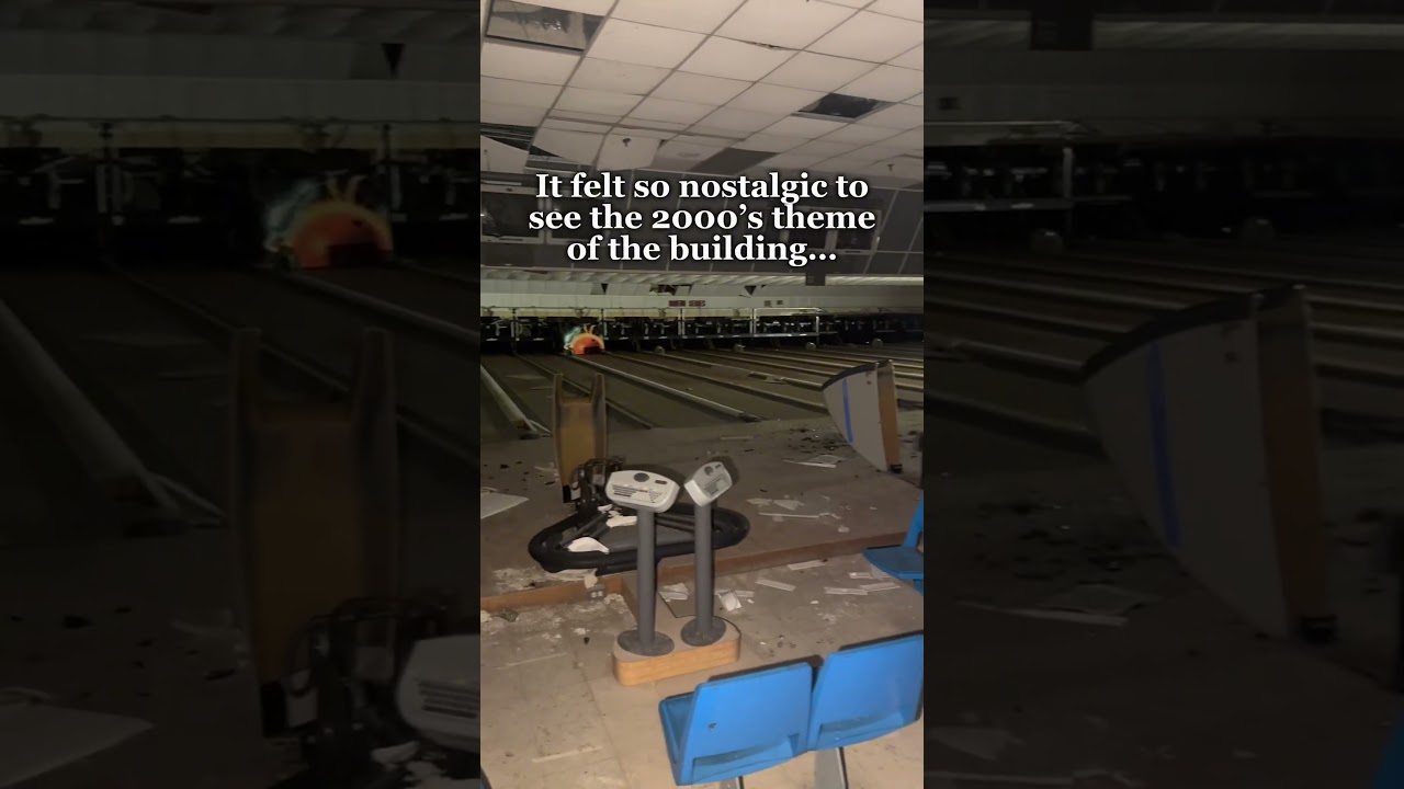 This abandoned bowling alley has been closed for over 20 years&hellip;