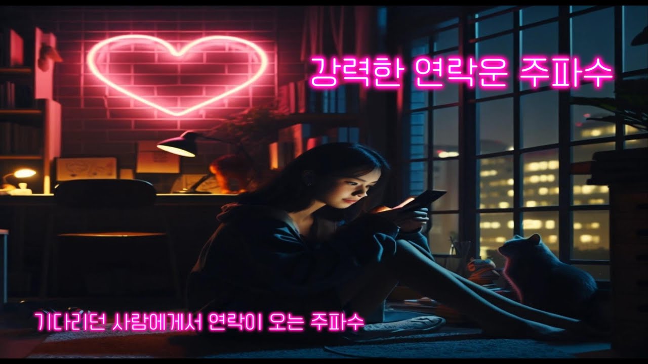 [효과입증] 전남친 연락 기다리고 있나요? 계속 틀어만 놓아도 기다리는 이성에게 연락이 오는 재회운 주파수