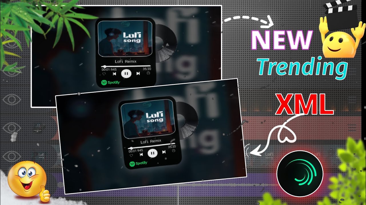Tiktok vairal lofi song xml ||Trending  XML Preset || Alight Motion Bangla Edit 💔 2025