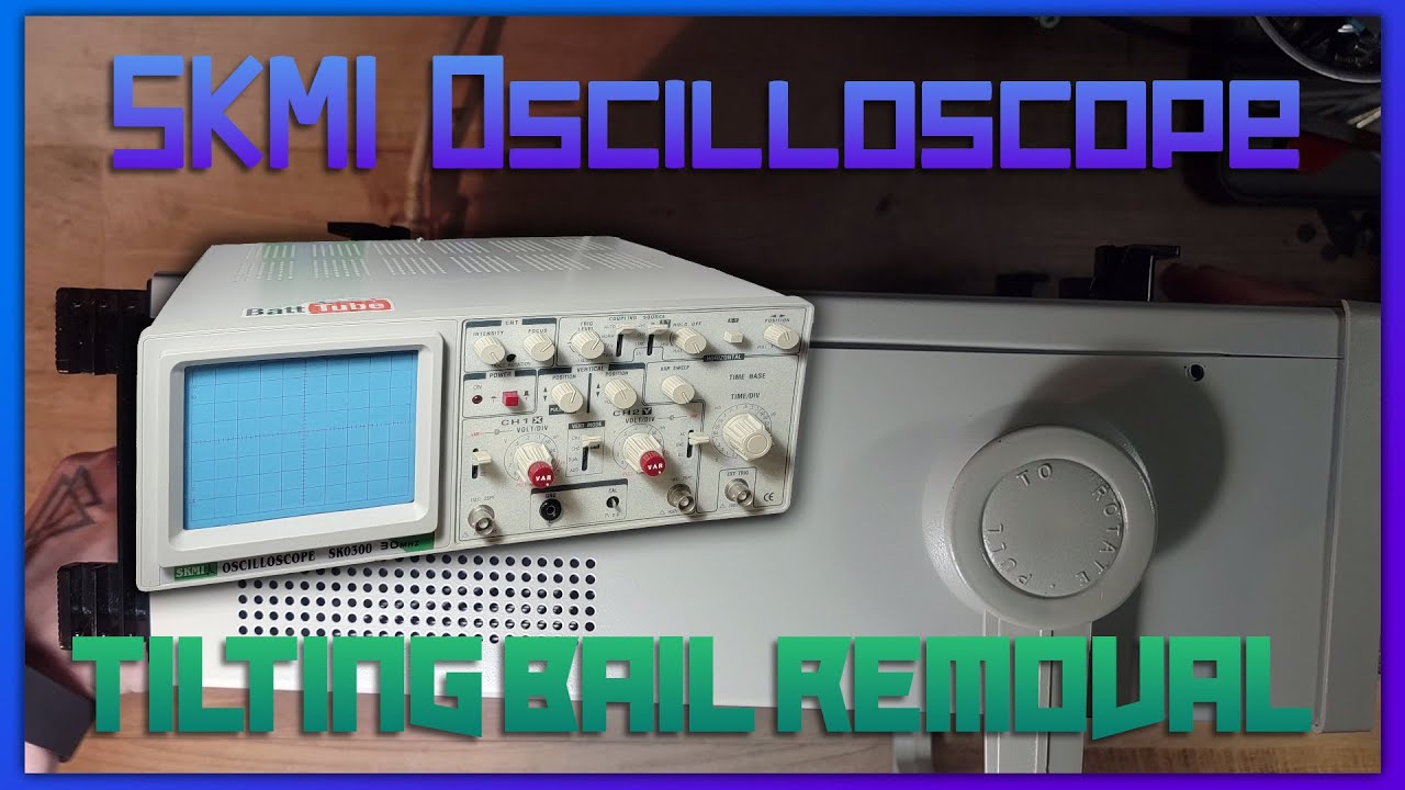 eBay Analog Oscilloscope  - SKMI SK0300 Teardown