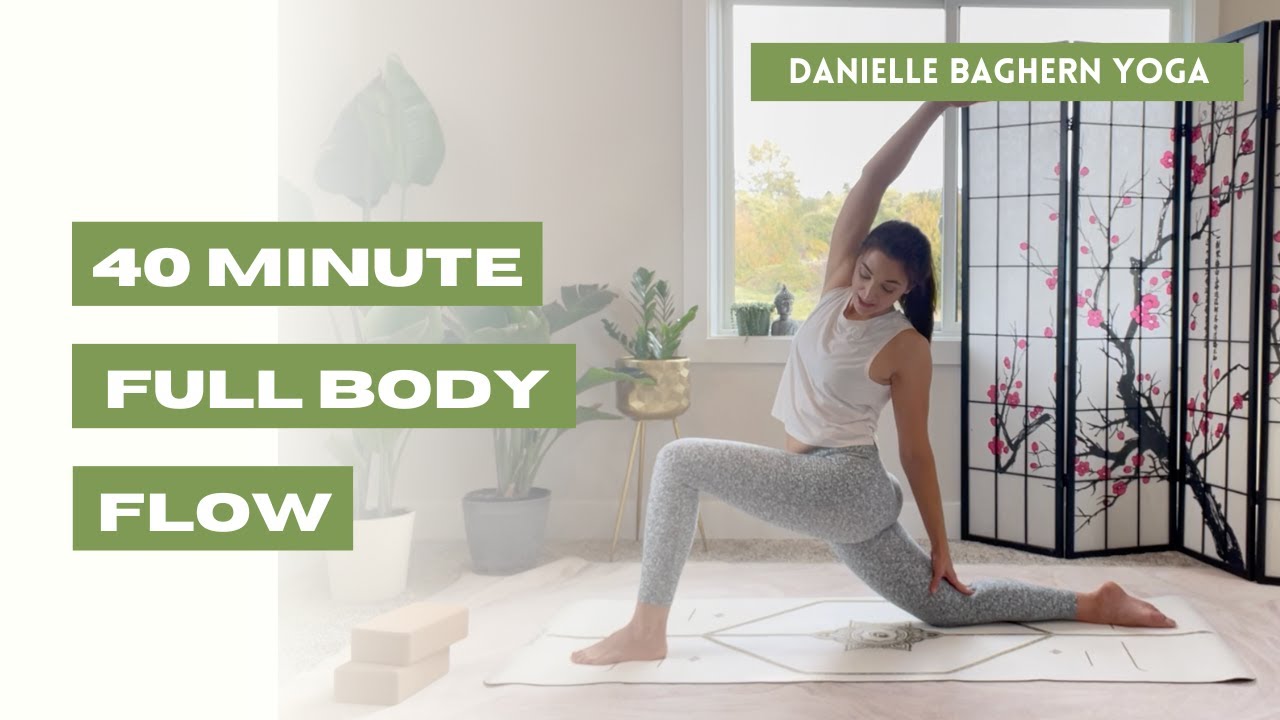 40 Minute Full Body Flow - All Levels Vinyasa Yoga For Flexibility
