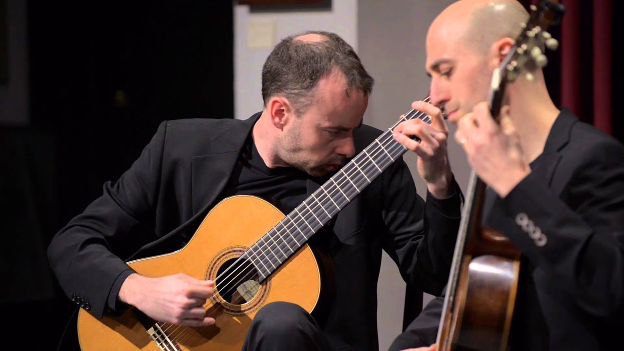 SoloDuo performs Prelude and Fugue in C-sharp minor by Castelnuovo-Tedesco