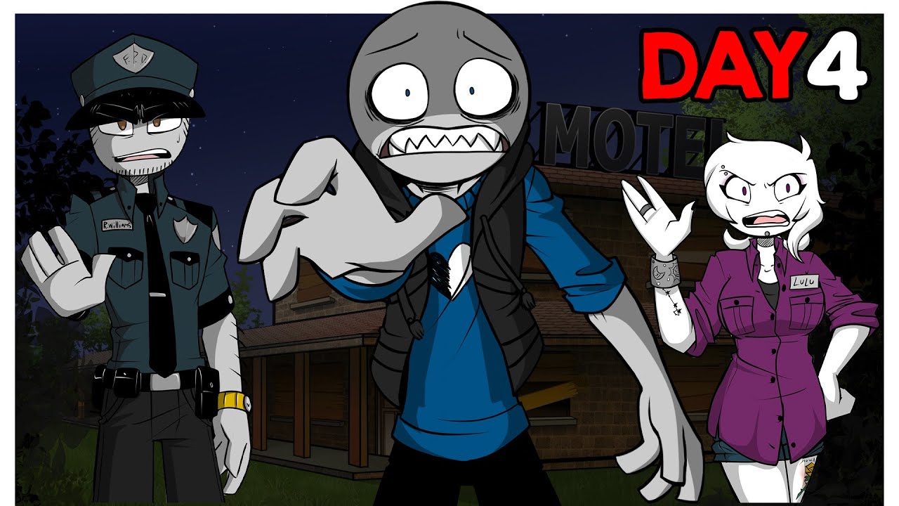 Horror Game - Your Boyfriend Game ALL DAYS - Day 4 - HOTEL ROUTE (Escape Route)