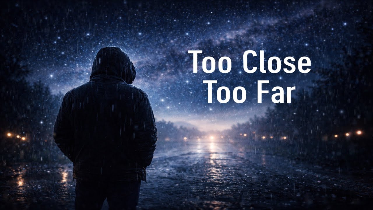 Too Close, Too Far – Emotional Rain Love Song (Lyric) | VeloraLuv#music#SadSong# LoveSong