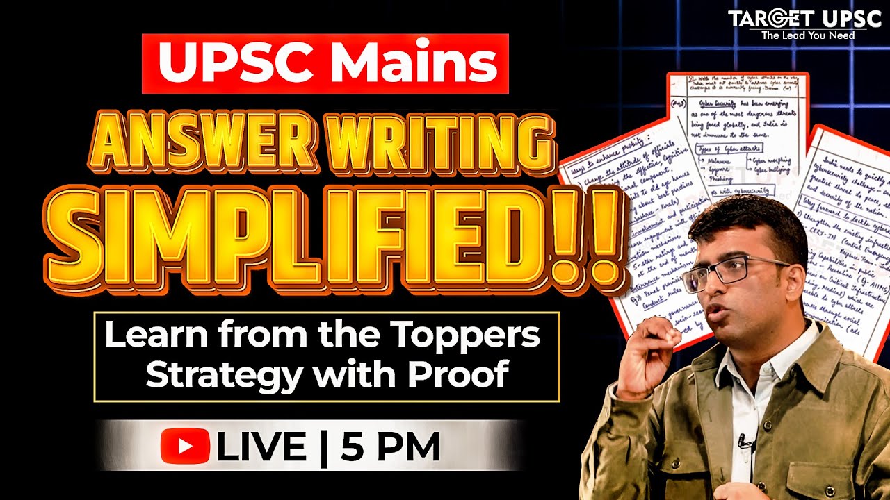 How to Start UPSC Mains Answer Writing Learn from Toppers Copies - With Proof