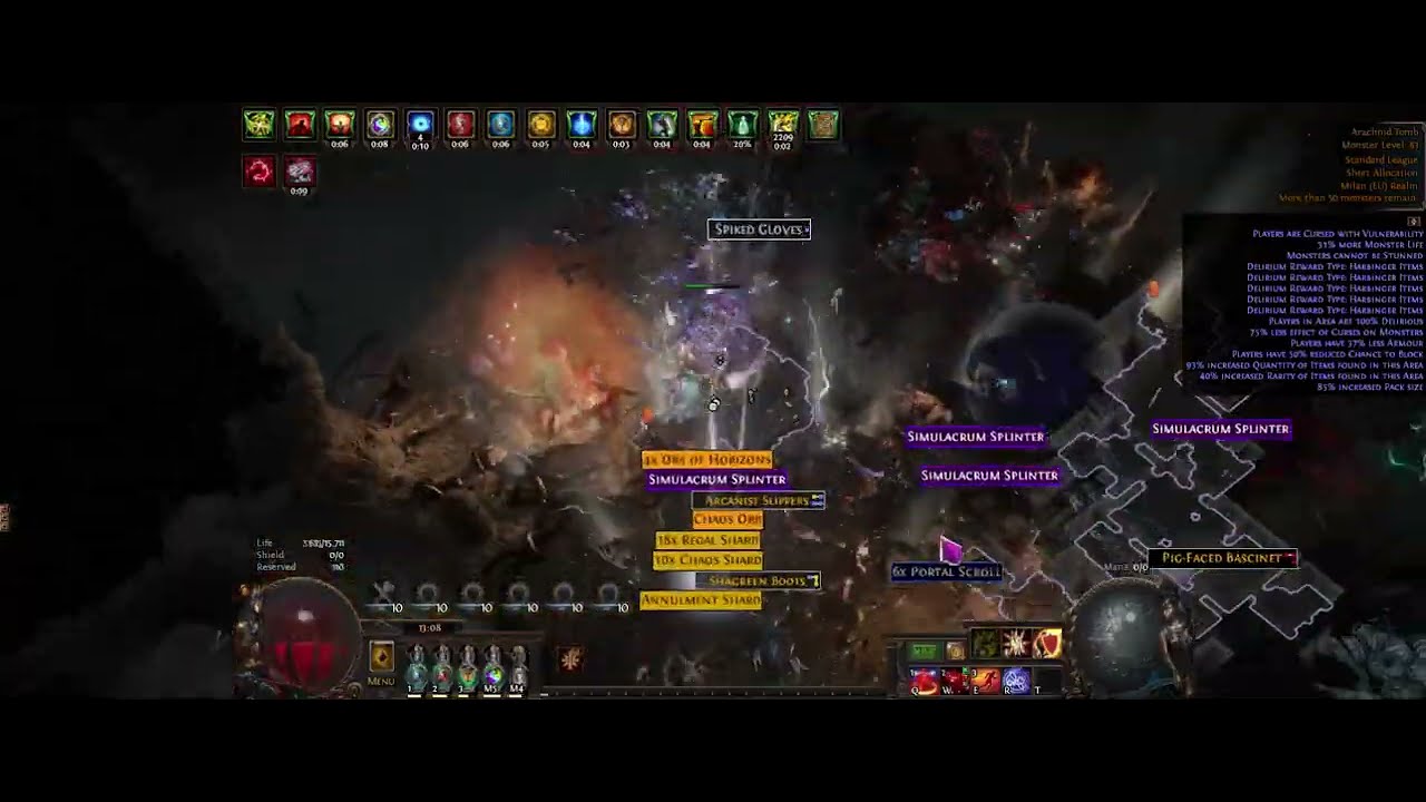 Relic of the Pact test for Poe 3.21