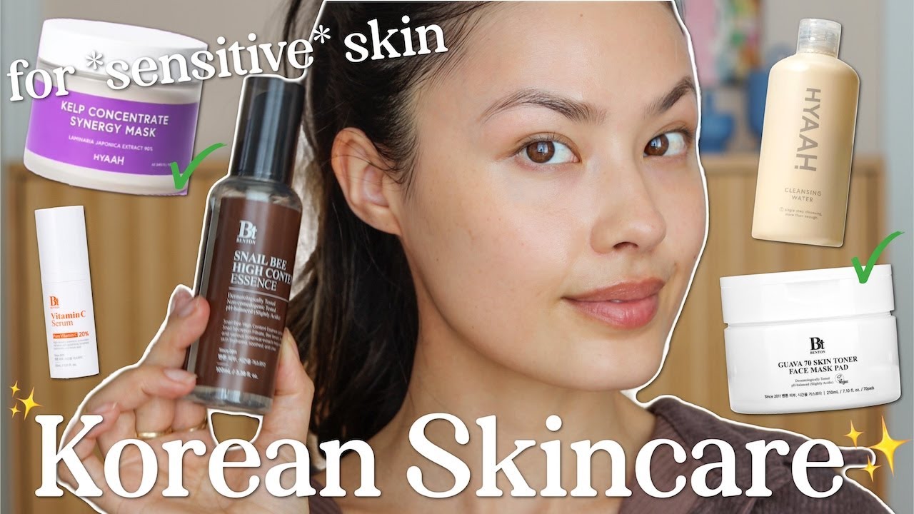 My Current Favorite Korean Skincare Products for *sensitive skin*