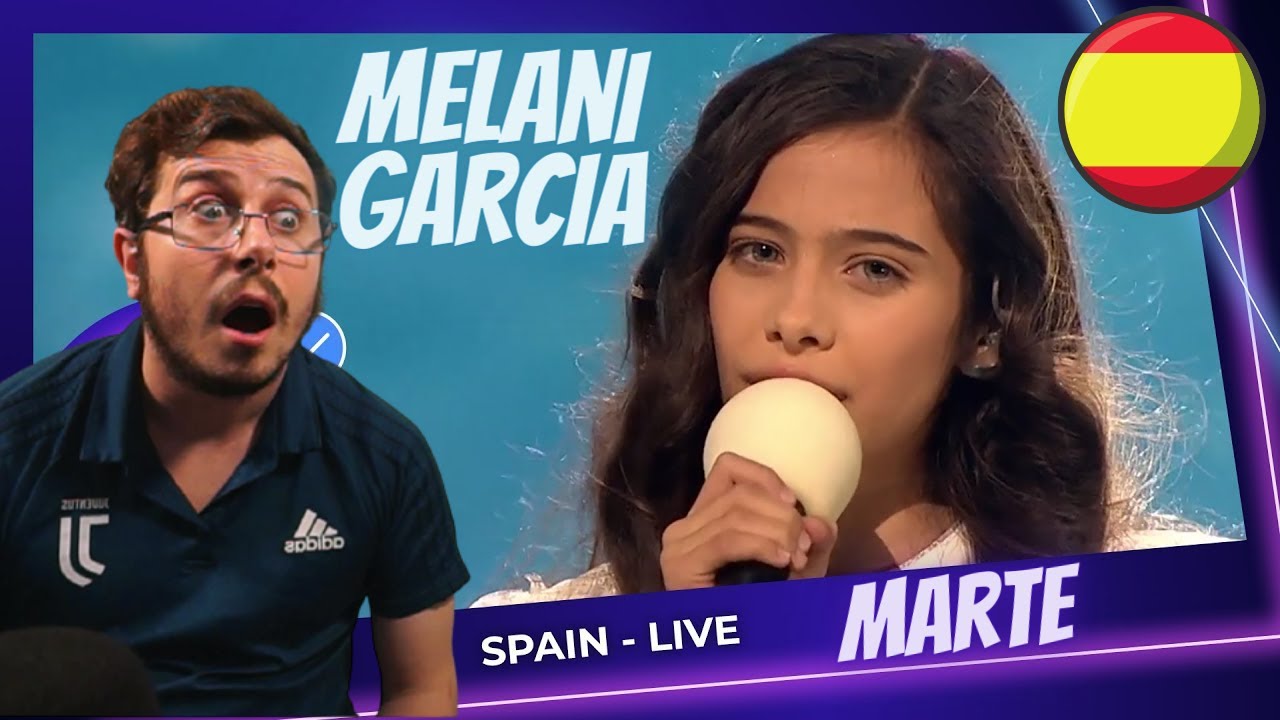 Italiano reacciona a Melani Garcia - Marte Junior | Eurovision 2019