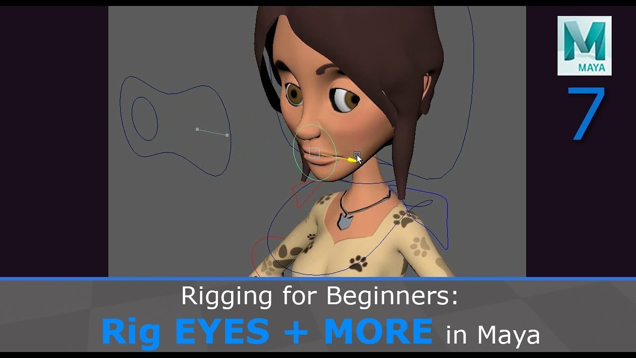 Rigging for Beginners: Eyes and More in Maya