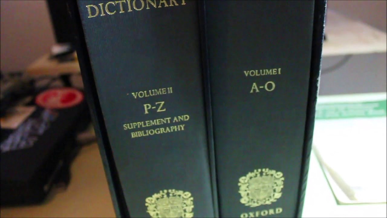 The Compact Edition Of The Oxford English Dictionary (Unboxing)