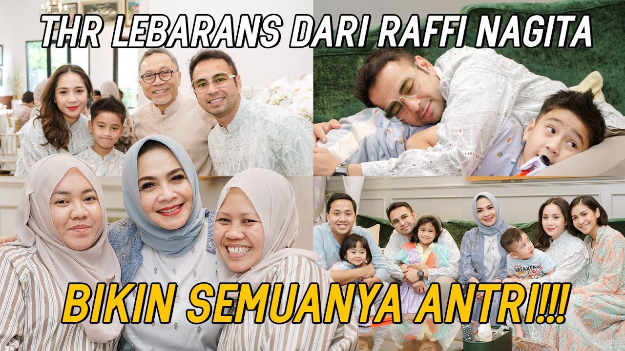 WOW!! INI THR LEBARANS RAFFI NAGITA BIKIN MELONGO! CIPUNG GA SABAR LANGSUNG PULANG PAKE KERETA CEPAT
