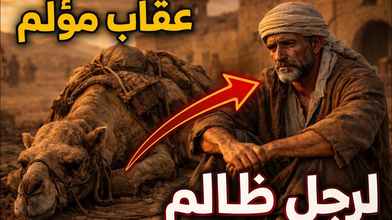 قسا على جمله… ثم عاد نادمًا