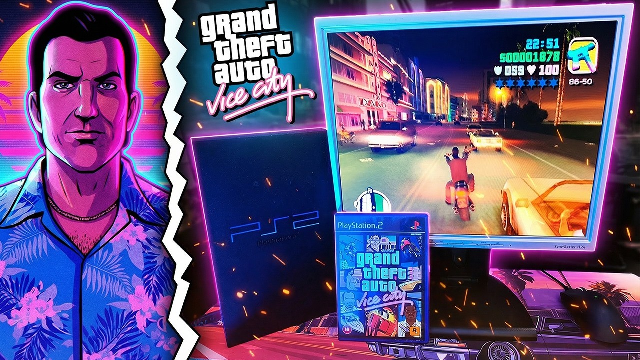 🔴 PLAYSTATION 2 NAPRAWIONE WIĘC CZAS NA TEST 😄 | RETRO GTA VICE CITY