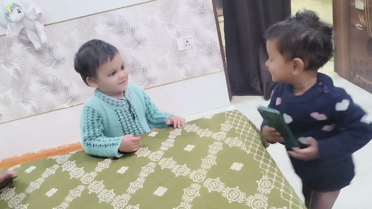 Twins brother sister💕Playing with papa🥰#babyvideos#utubevideo#viralutubeshorts #mytwins #twinmoments